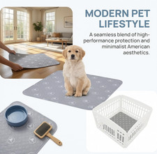 NEW 2-Pack Washable Pet Training Mat 36"x36", Non-Slip, Crate Pad, Travel Mat