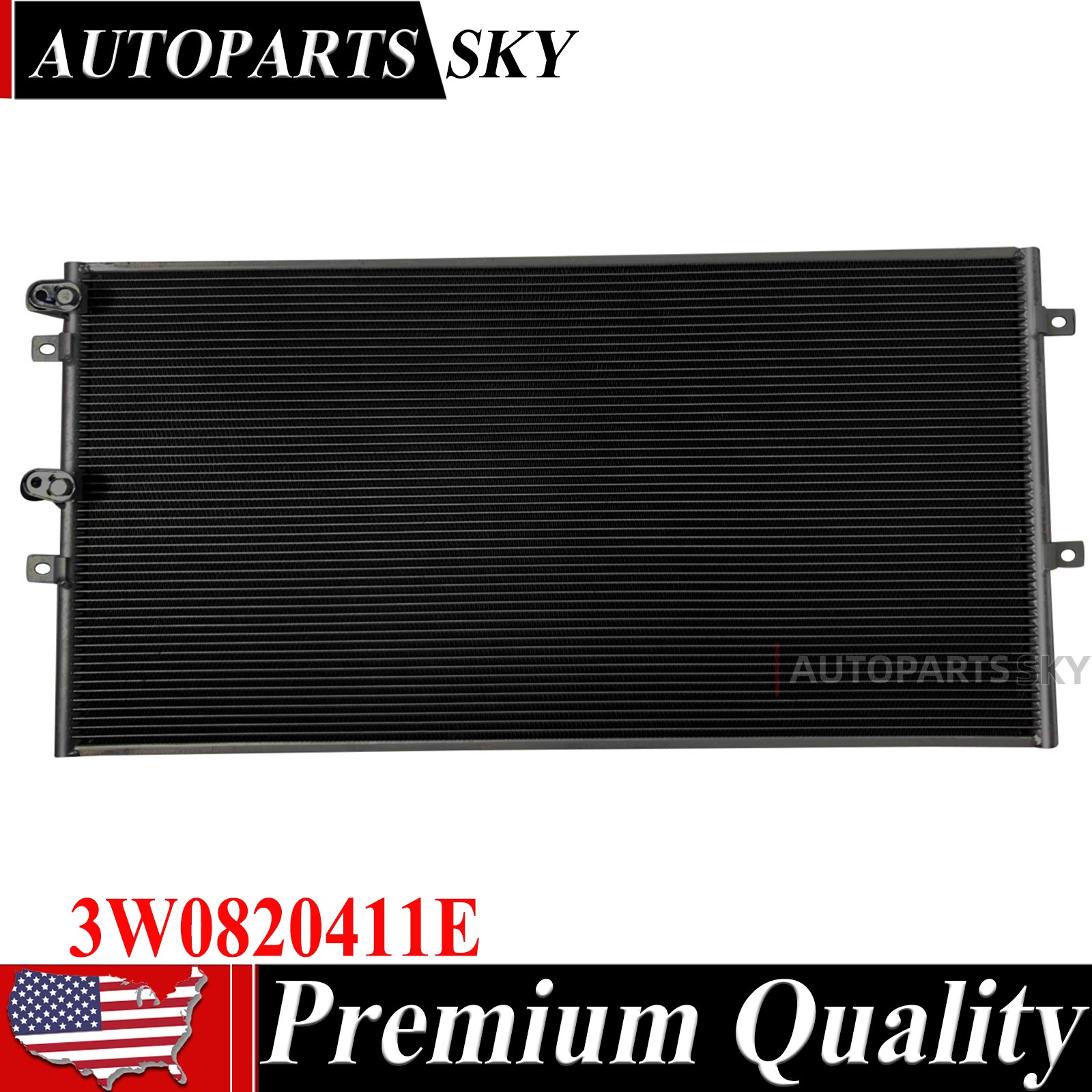 Bentley Continental GT 2004-2014 Ac condenser P/N 3W0820411E
