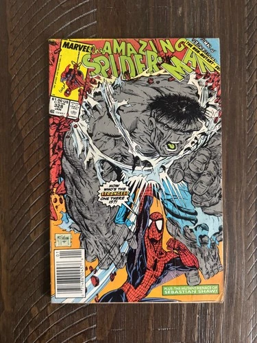 The Amazing Spider-Man #328 (1990) Newsstand VG 4.0