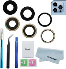 3Pcs OEM Rear Camera Glass Lens Replacement for Iphone 13 Pro Max and for Iphone