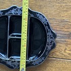 National Silver Co. Black Amethyst with Sterling Silver Overlay Serving Trays — photo 7