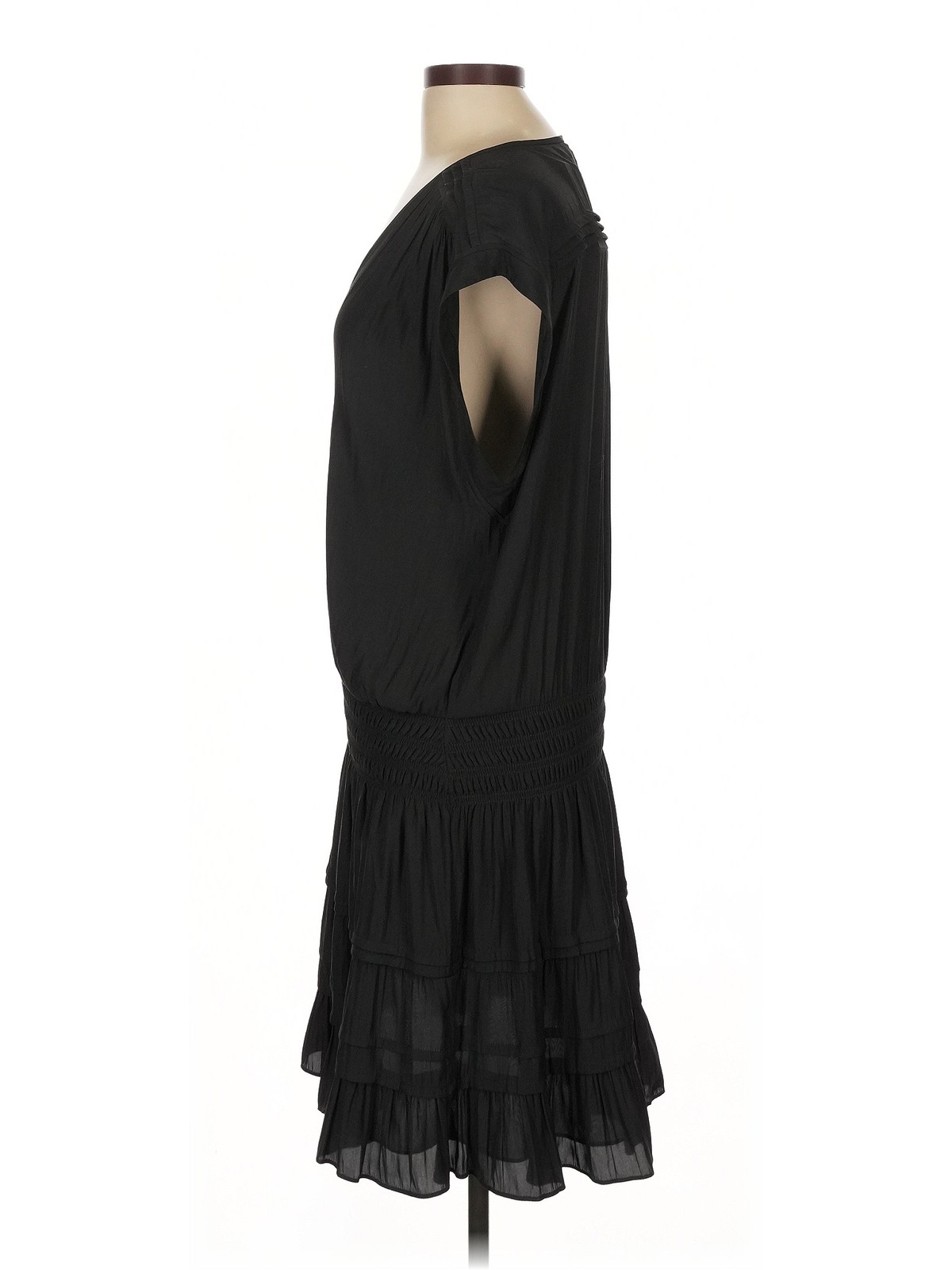 NWT Ramy Brook Women Black Casual Dress L thumbnail 4