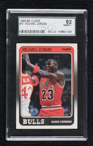 Jordan 1988 Fleer Jordan #17