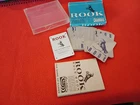 Vintage 1968 Rook game Playing Cards Swap Instructions and Storage Box Free Ship