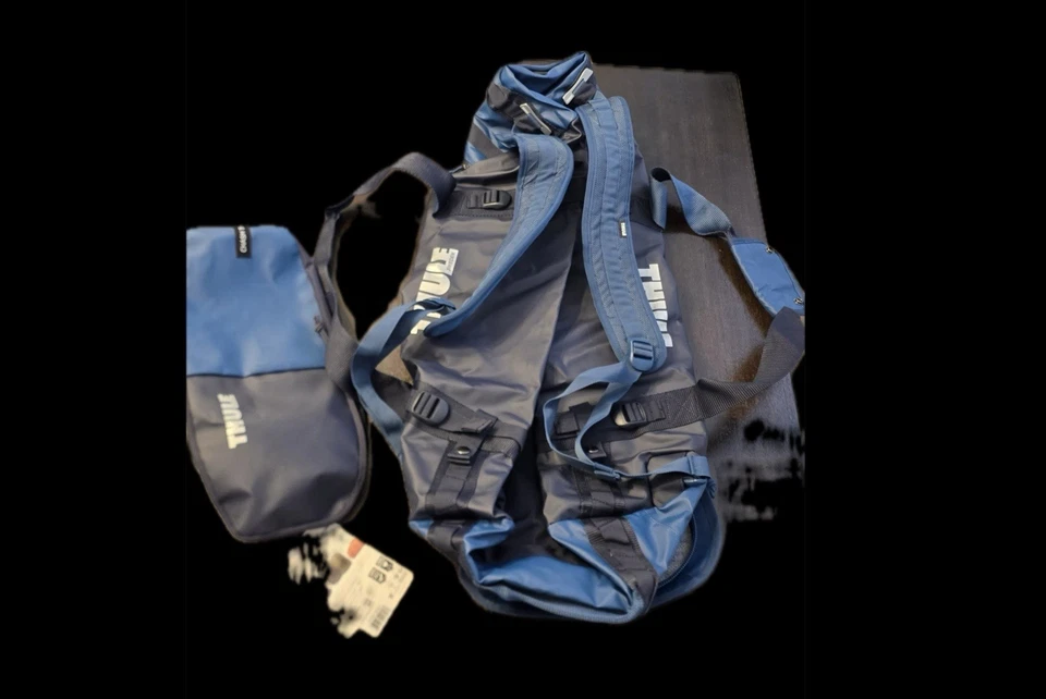BOLSO DE LONA THULE CHASM CLASSIC AZUL 70L Foto 3 de 4