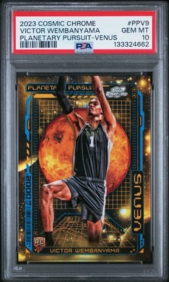 2023-24 Topps Cosmic Chrome Victor Wembanyama RC Planetary Pursuit