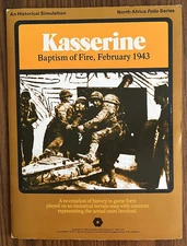 Kasserine SPI Folio Game. Complete. Never played. Includes N. Africa Quad Errata