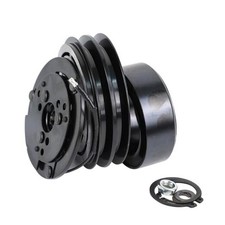 AC Compressor Clutch Assembly Kit for SD 508 5H14 2PK 12V V Belt 2 grooves