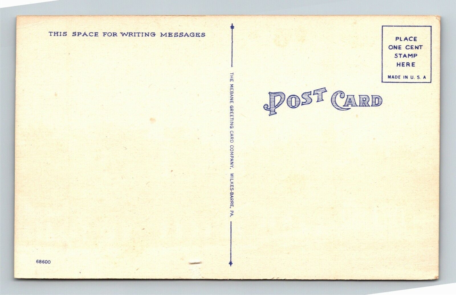 Berwick PA, YMCA, Pennsylvania Vintage Postcard