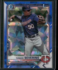2021 Bowman Sapphire Edition #BCP-140 Yunior Severino