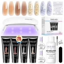 Color Artistry Poly Nail Gel Kit Fast & Easy Polygel Nail Kit Starter Kit with