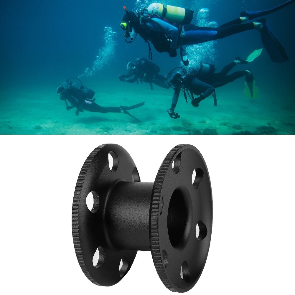 Aluminum Alloy Scuba Diving Finger Spool Reel Diver Underwater Snorkeling Access