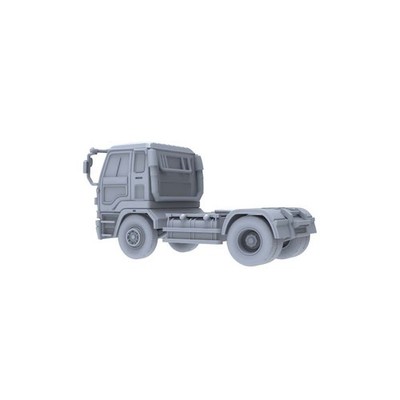 LYTA160075 1/160 Unpainted 3D Printed Model, Mini Car for Scene Matching 2pcs