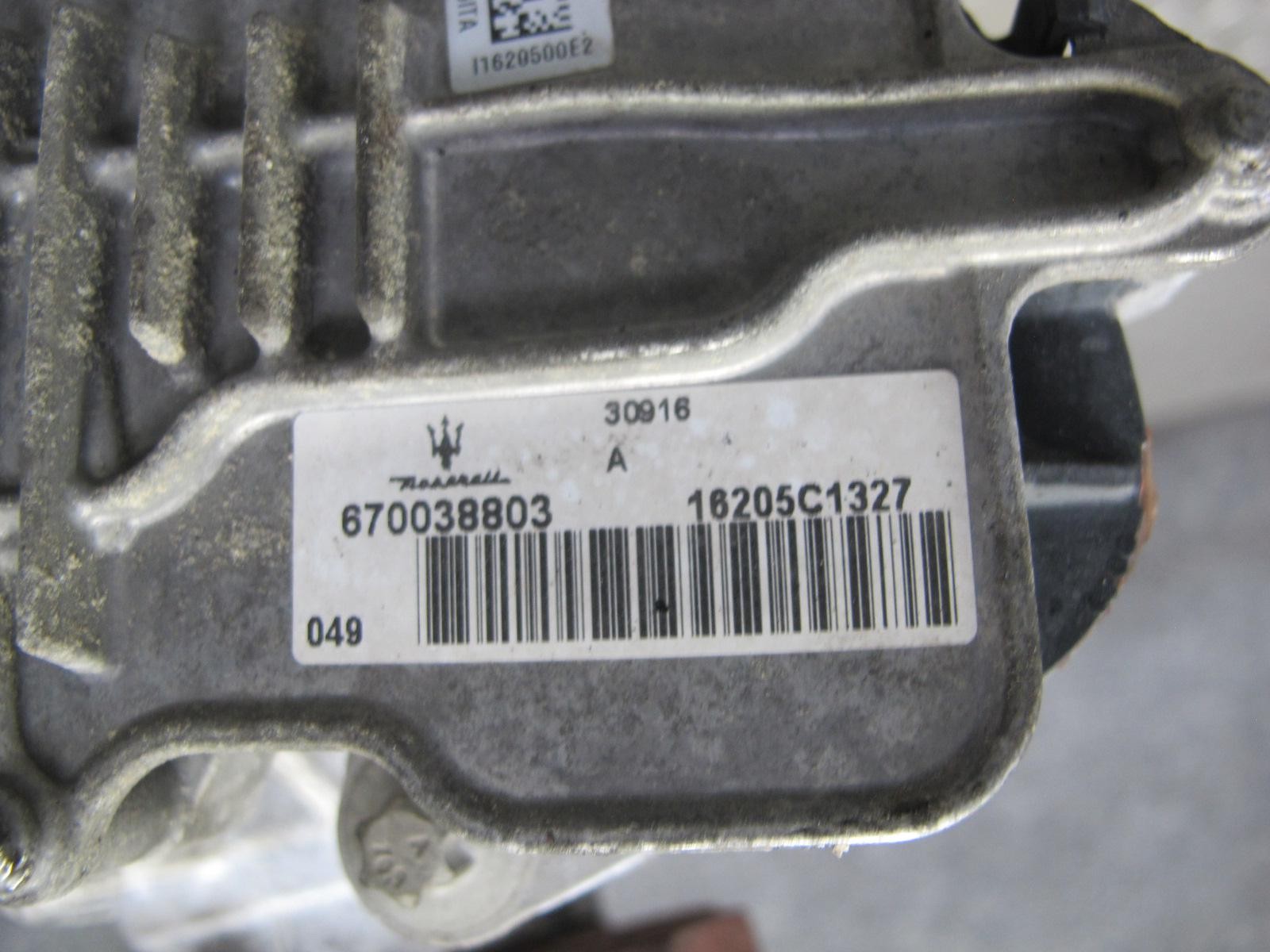 2017-2020 MASERATI LEVANTE M161 3.0L AWD TRANSFER CASE BOX W MOTOR 670038072