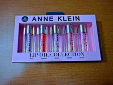 NEW - Anne Klein Lip Oil Collection 5-Piece 0.15 Oz - Berry Rose Cherry Blush