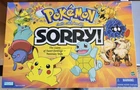 Parker Brothers Pokémon Sorry! Board Game Complete Vintage 2+ Players 6+ Cards