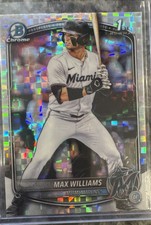 2025 Bowman Draft - Chrome Max Williams #BDC-68 X-Fractor (RC)