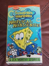 SpongeBob SquarePants Nautical Nonsense (VHS,...