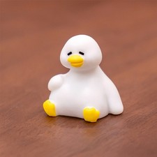 5 Pcs Mini Duck Decoration Resin Micro Landscape Garden Miniature Figurine