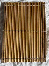 Vintage Handmade Rectangular Bamboo Rainmaker 1x6x8 inches -- make some noise !!