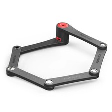 Foldylock 100 cm Classic Folding Cycle Lock Gold Rated - Black