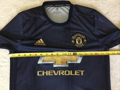 Adidas Parley Manchester United Chevrolet Jersey For The Oceans