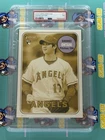 New ListingShohei Ohtani ROOKIE RC 08/10 Gold 5x7 PSA 7 NM 2018 Topps Heritage