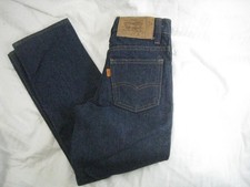 vintage deadstock Levi's Student orange tab youth jeans 319-0914 REG 24.5/23 NEW