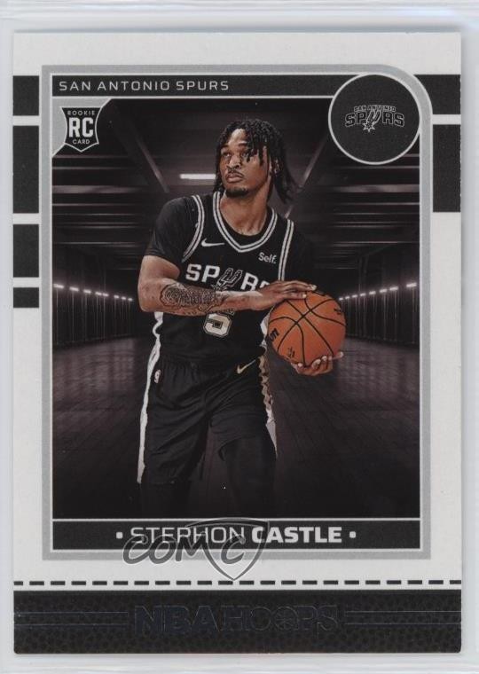 2024-25 Panini NBA Hoops Rookies Stephon Castle #234 Rookie RC