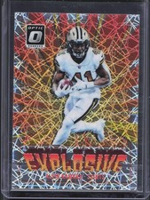 2018 Panini Donruss Optic Alvin Kamara #8 Explosive SSP Saints
