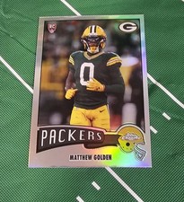 2025 Topps Chrome - Matthew Golden 1975-13 - Throwback Refractor - Packers (RC)