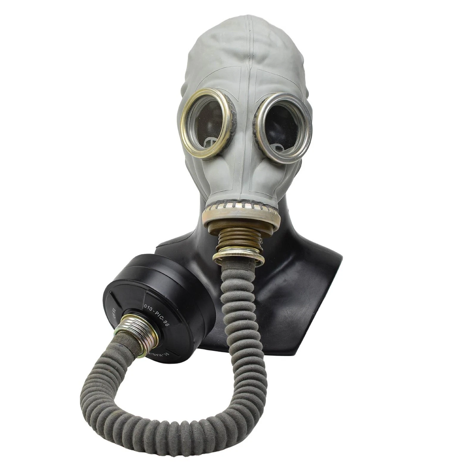 Cold war era Soviet military gas mask GP-5 Grey hose NATO Modern Filter Large
