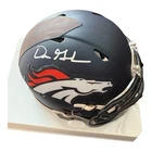 DRE GREENLAW SIGNED AUTOGRAPH DENVER BRONCOS SPEED MINI HELMET BECKETT BAS COA