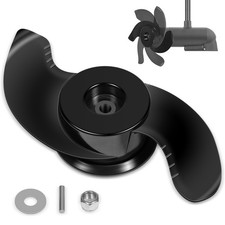 Bonbo MKP-38 Weedless Wedge 2 Propeller Fits for Minn Kota 4-1/2" BLACK
