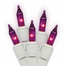 Vickerman W5W0506 50Lt Purple-Ww Ec Lock Set 5.5 in. S 23 ft. L Bx