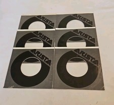45 RPM 7" RECORD SLEEVES CO. SLEEVE 6 PACK SEE PHOTOS Arista Records SLV364