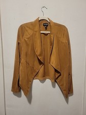 Giacca scamosciata marrone Steve Madden taglia XS