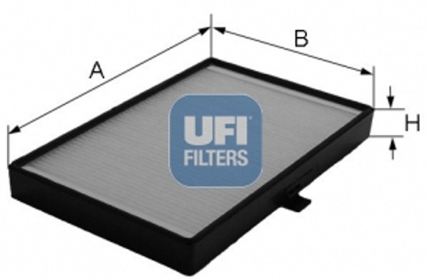 UFI Innenraumfilter 53.079.00 Partikelfilter FüR 854 876 C70 875 855 V70 874 S70-image