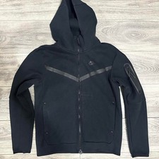 Men's Nike Tech Fleece Black Full-zip and Pants set  Size M