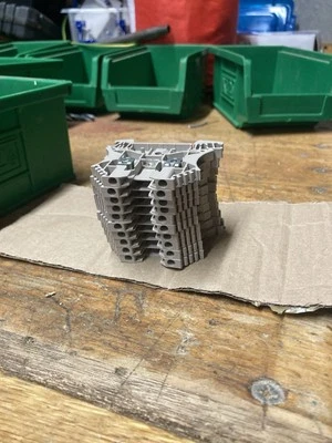 WEIDMÜLLER Weidmuller WDU 2.5 Feed-Through Terminal Screw Connection 2.5mm² x10