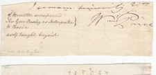 William Price (1780-1830) Signed Clip Autographed / Interpreter for Gore Ouseley