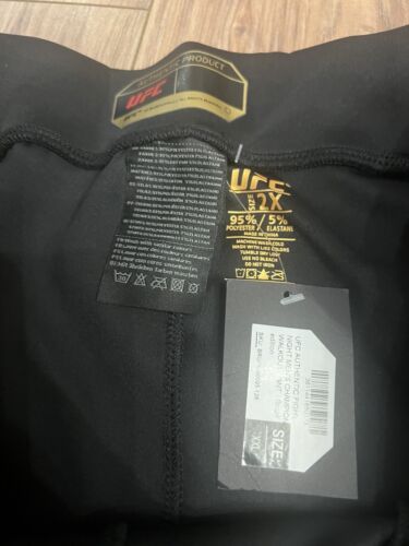 NWT UFC Authentic Fight Night Sweatpant Jogger Size 2XL Pocket Drawstring - Picture 3 of 4