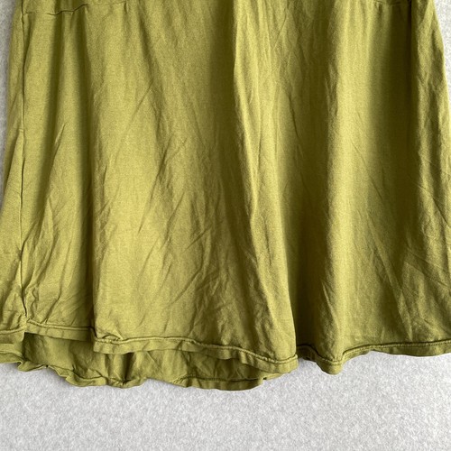 Vigorella Sleeveless Spring Green Cross Front Top Tank Size S/M NEW - Picture 3 of 10