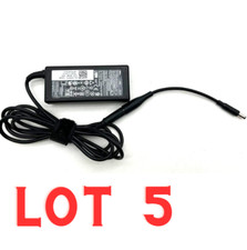 LOT 5 Dell 65W AC Adapter Charger OptiPlex 3040 7040 3060 7050 3070 3020 9020M