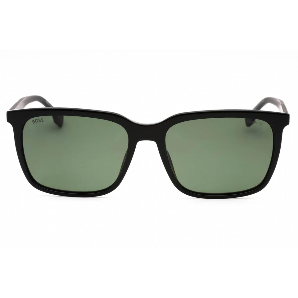 Gafas de sol Hugo Boss para hombre marco rectangular de plástico negro BOSS 1579/S 0807 UC Foto 2 de 2