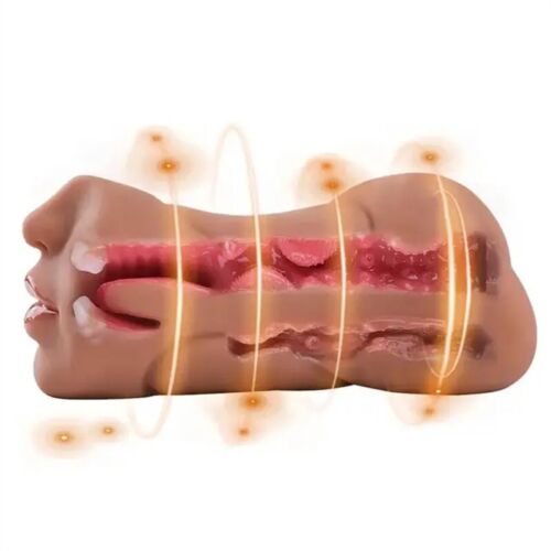 Sexspielzeug Masturbator Taschenmuschi 3 in 1 Masturbator- Mund ,Vagina und Anus - Bild 6 von 16