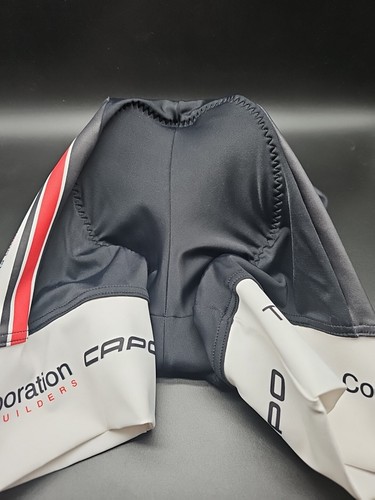 Capo Women's Padded Cycling Shorts 2XS Black Italy NWT - Picture 4 of 11