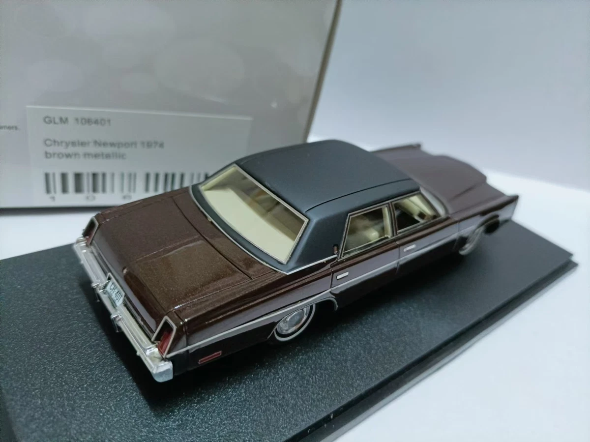 GLM 1/43 Chrysler Newport Brown Metallic 1974 GLM106401 | eBay