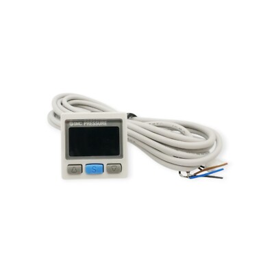 SMC ISE30A-01-P-ML Digital Pressure Switch- 2-Color Display- High Precision