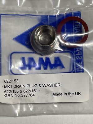 Amal Float Bowl Drain Plug & Washer MK1 622/155 BSA Triumph Norton
